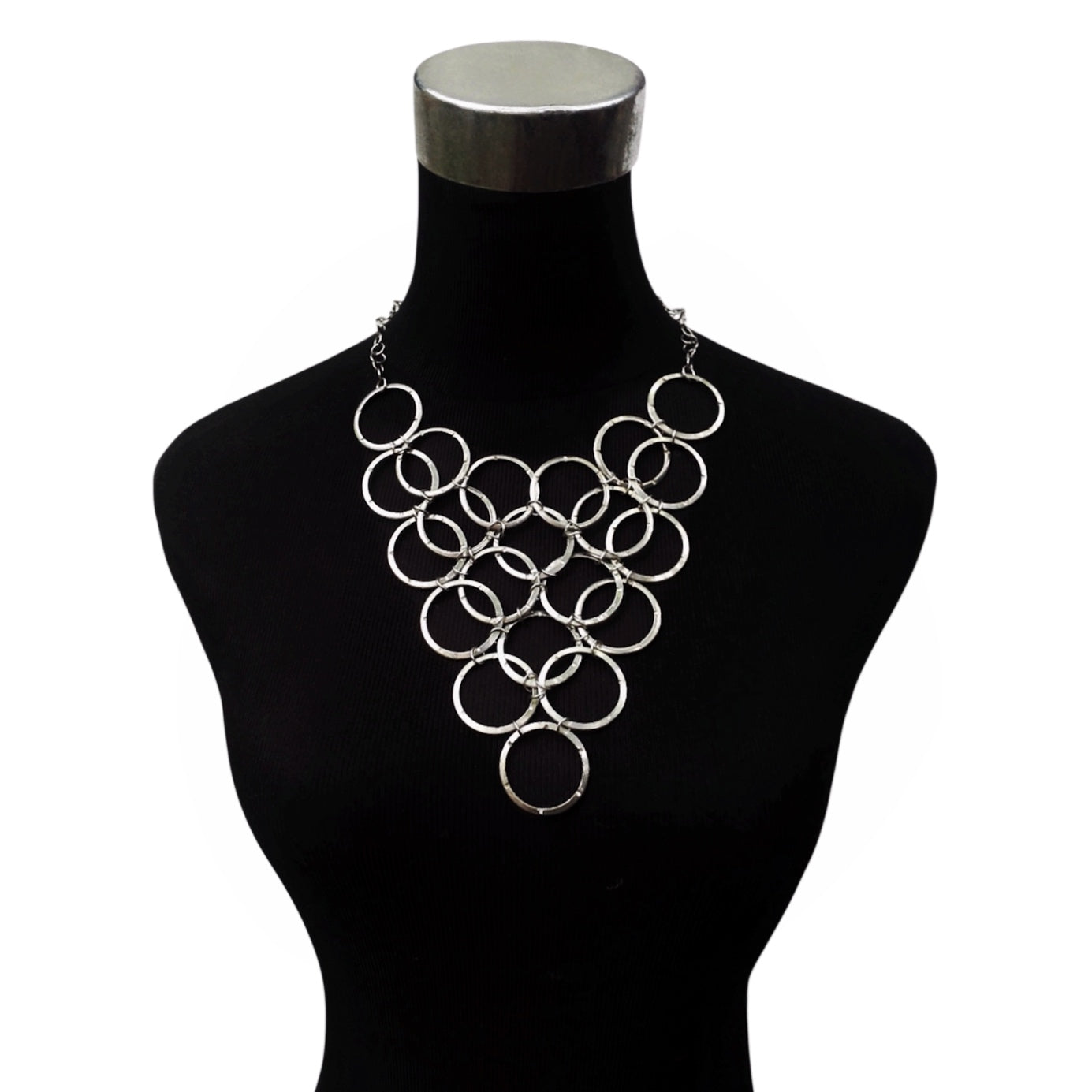 Rings – Mechanical Necklace with Vintage Watch Case Rings – Bitácora Collection