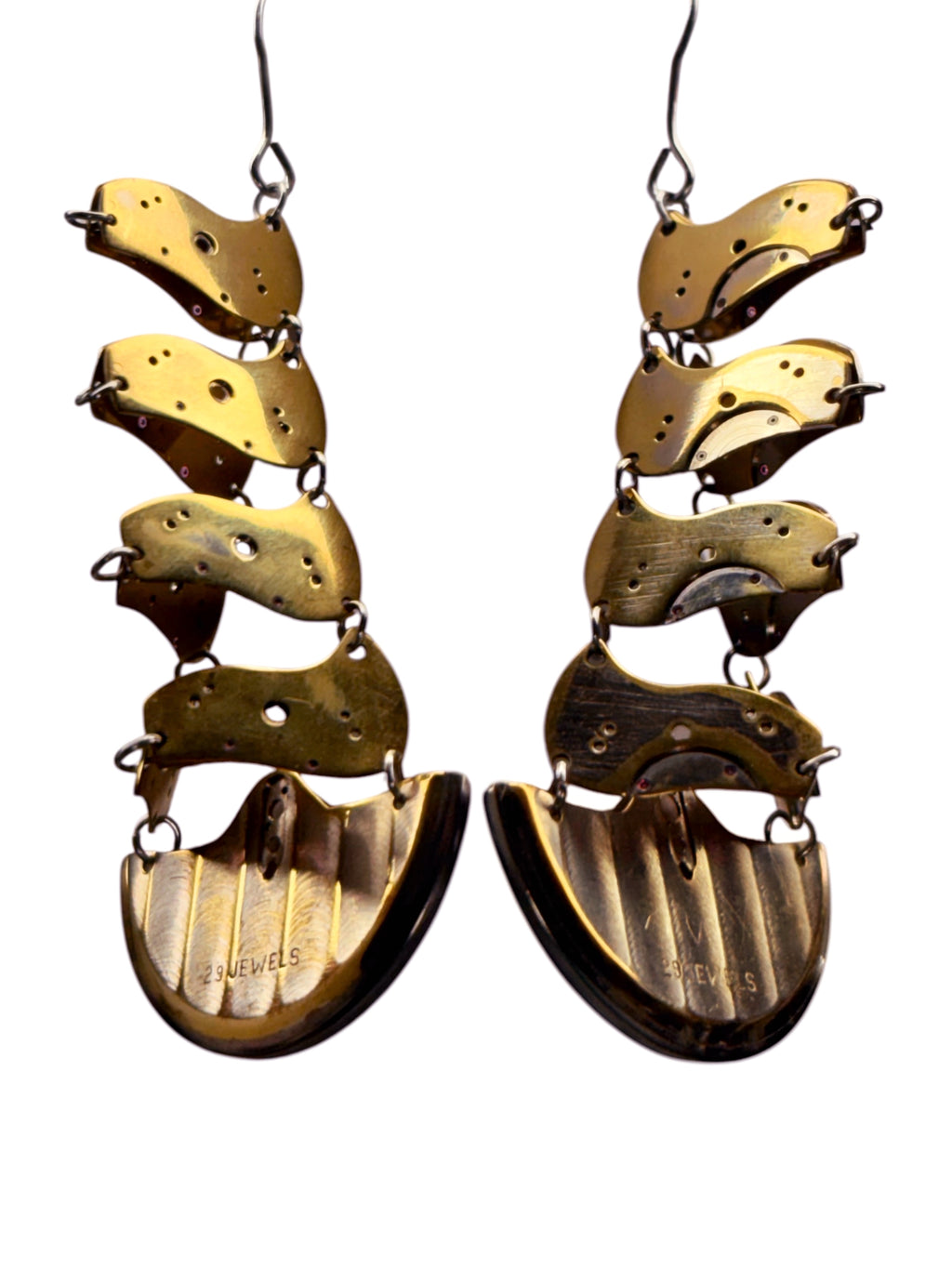 Kinetic Contemporary Earrings - Bitácora Collection - Flow