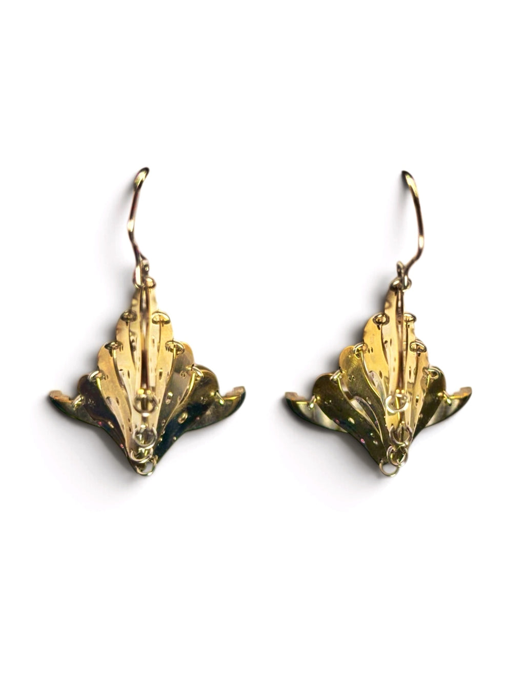 Kinetic Contemporary Earrings - Bitácora Collection - Flow