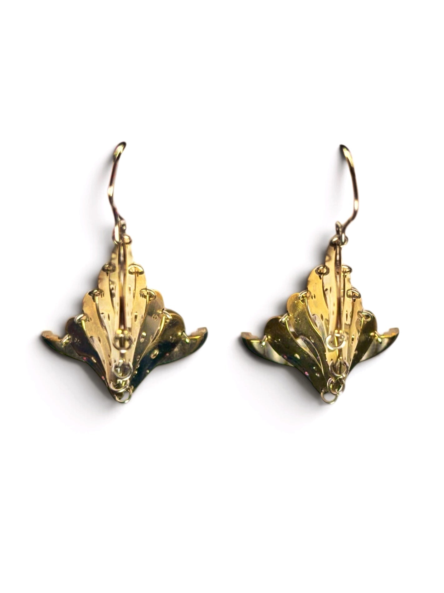 Kinetic Contemporary Earrings - Bitácora Collection - Flow