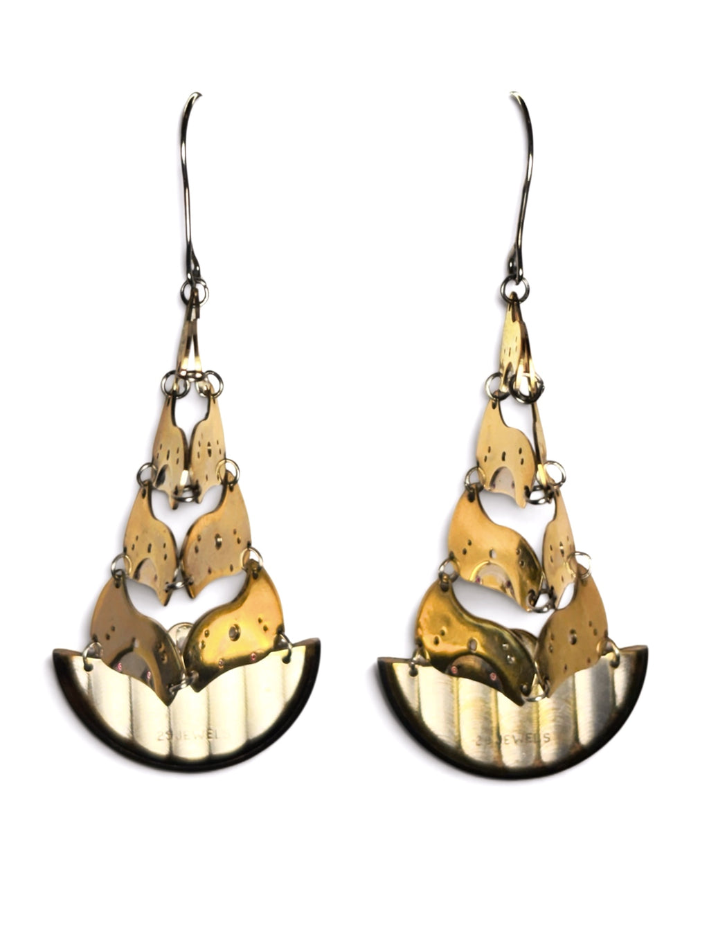 Kinetic Contemporary Earrings - Bitácora Collection - Flow