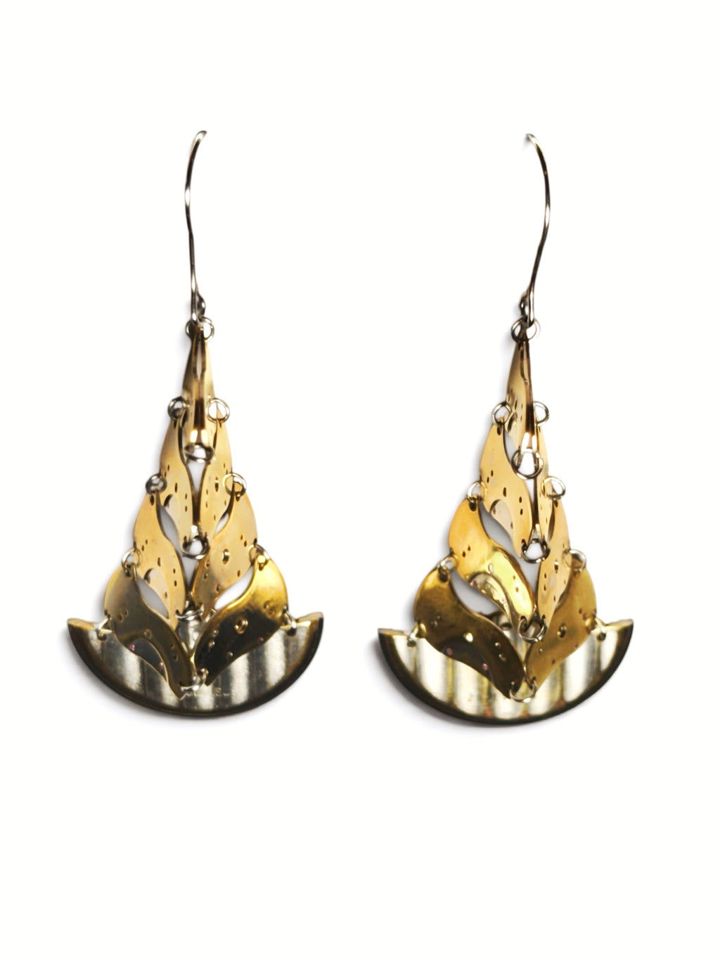 Kinetic Contemporary Earrings - Bitácora Collection - Flow