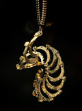 Articulated Structure Necklace - Sculptural Form - Bitácora Collection - Cycle