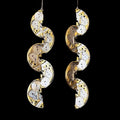 Articulated Watch Case Earrings - Displaced Structure - Bitácora Collection - Offset