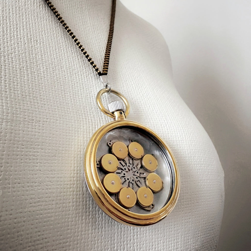 Radial Mechanical Composition - Encapsulated Time System - Bitácora Collection - Halo