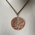 Kinetic Mechanical Pendant - Radial Watch Movement Composition - Bitácora Collection - Flux