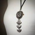 Watch Movement Pendant Necklace - Mechanical Jewelry - Bitácora Collection - Triax